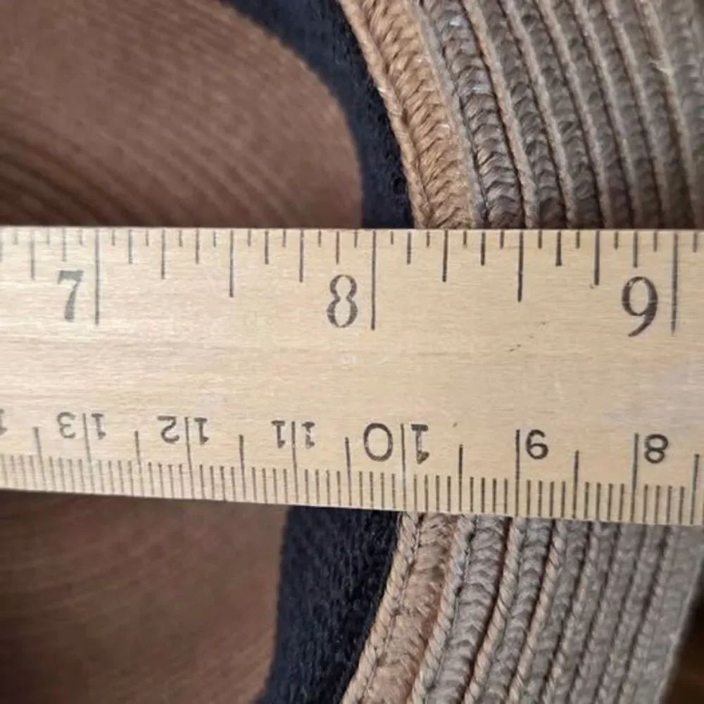 Pugs Gear Smith Tan Fedora Trilby Hat Men's Size 7 Straw Look NWT Brown Band